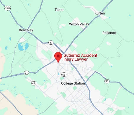 Google map of Gutierrez Accident Injury Lawyer