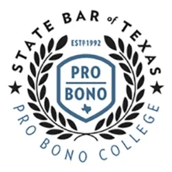 state bar of texas pro bono college.